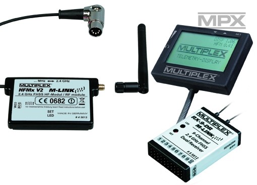 Set combo modul HFMX V2 M-LINK 2,4GHZ + Receptor + Display